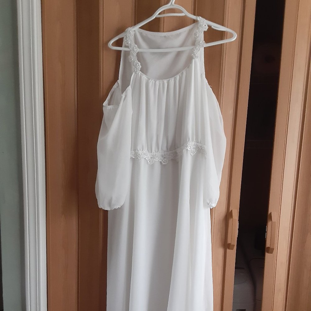 Wedding dress white